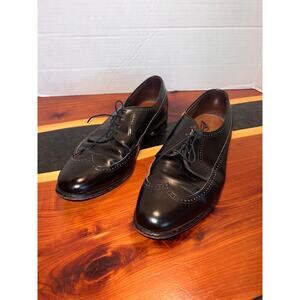 Allen Edmonds Van Ness Men’s Cap Toe BLack Oxford Dress Shoes Size 12 B